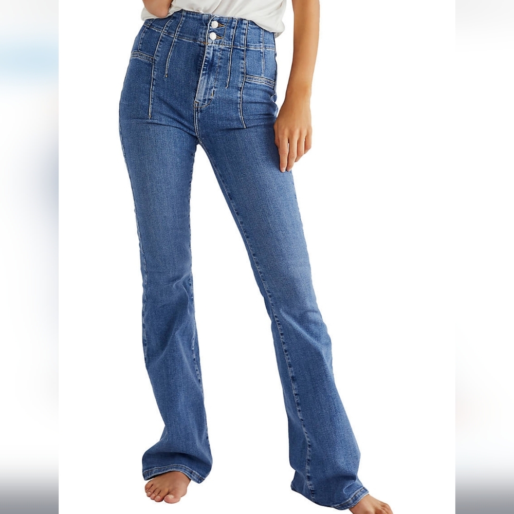 Free People We The Free Jayde Flare Jeans BNWT